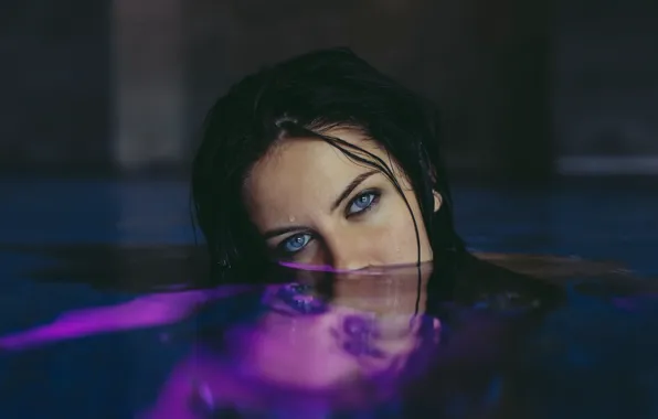 Cool, Girls, Wather, Blue Eye