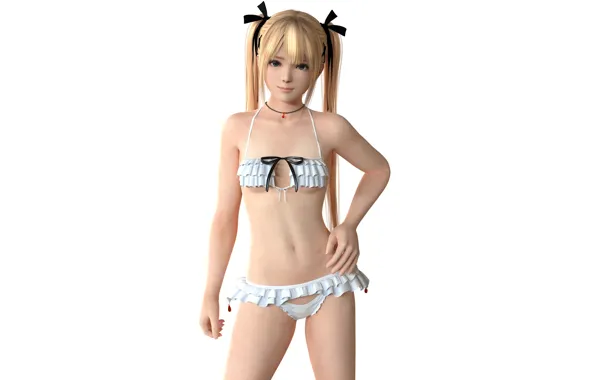 Girl, sexy, cleavage, long hair, boobs, anime, beautiful, pretty