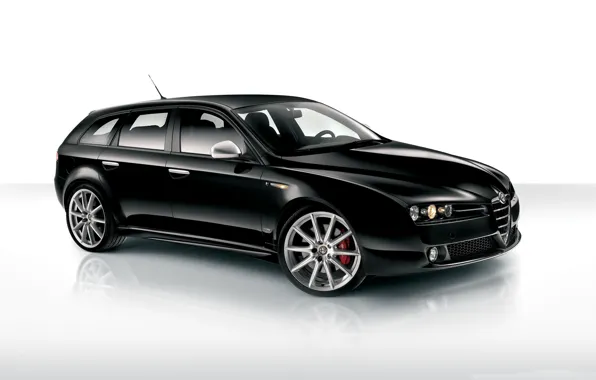 Alfa Romeo, Black, Alfa Romeo Wallpaper, Alfa Sportwagon, Sportwagon, Alfa Romeo 159 Wallpaper, Alfa Black, …