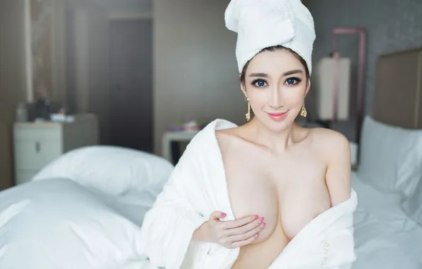 Улыбка, азиатка, милашка, asian, большие глаза, cutie, asian girls, азиатские девушки