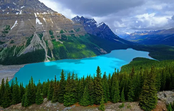 Картинка горы, Канада, Альберта