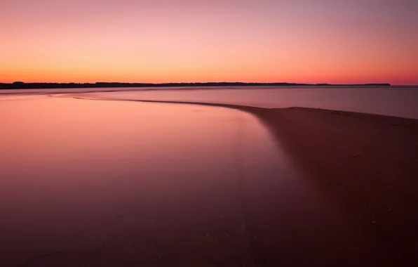Море, ночь, природа