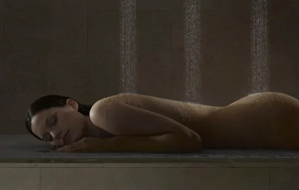 Nude, watter, horizontal