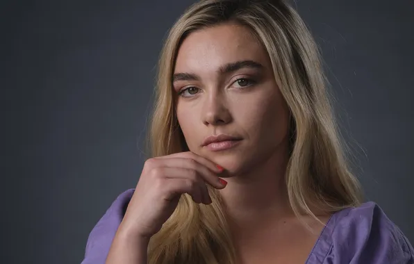 Картинка Portrait, Florence Pugh, English actress