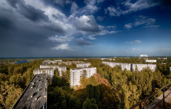 Припять, Украина, Чернобыльская зона отчуждения