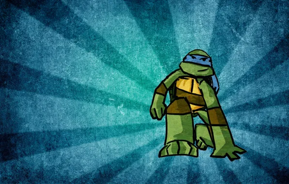 Картинка TMNT, Leonardo, Леонардо, Teenage Mutant Ninja Turtles, Черепашки ниндзя