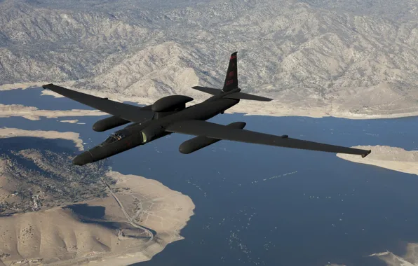 Картинка полет, разведчик, стратегический, высотный, Lockheed U-2, «Dragon Lady»