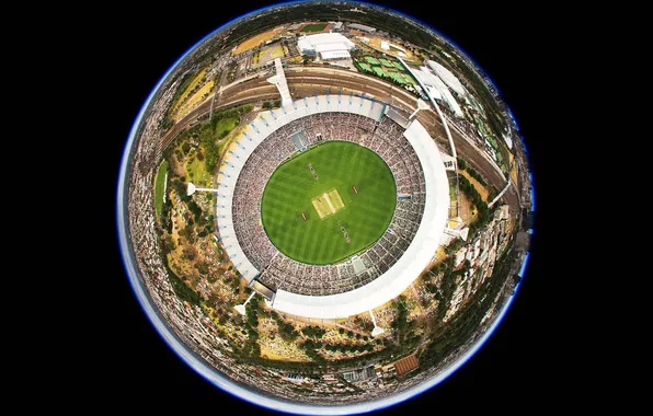 Австралия, стадион, крикет, Мельбурн