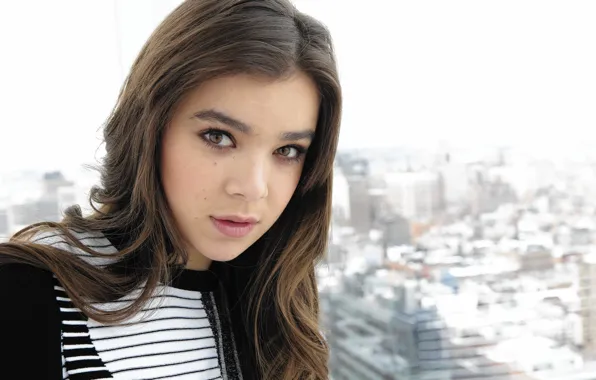 Поза, модель, актриса, певица, hair, Hailee Steinfeld, Хейли Стейнфелд