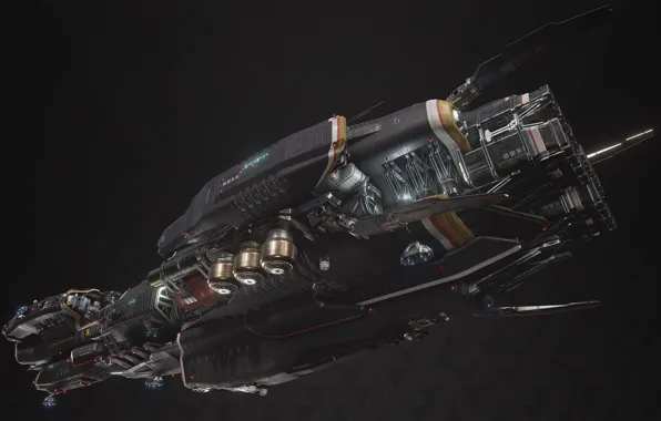 Транспорт, корабль, аппарат, Fractured Space, TDS Paladin