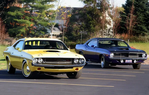 Картинка Dodge, Plymouth, muscle cars