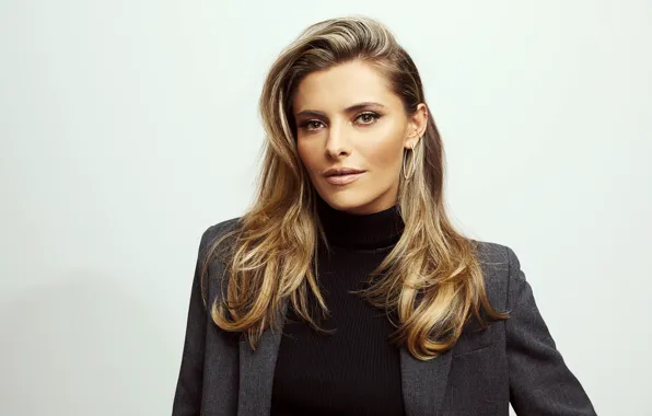 Взгляд, макияж, актриса, прическа, пиджак, София Томалла, Sophia Thomalla
