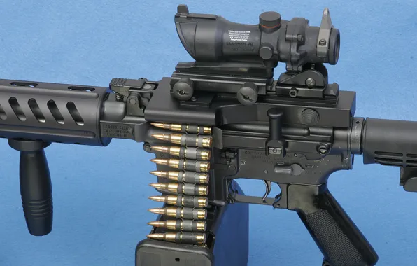 Gun, weapon, Colt, rifle, ammunition
