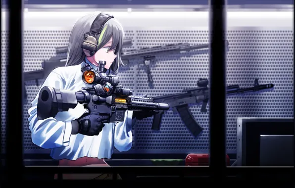 Девушка, оружие, Girls Frontline, Девушки фронта