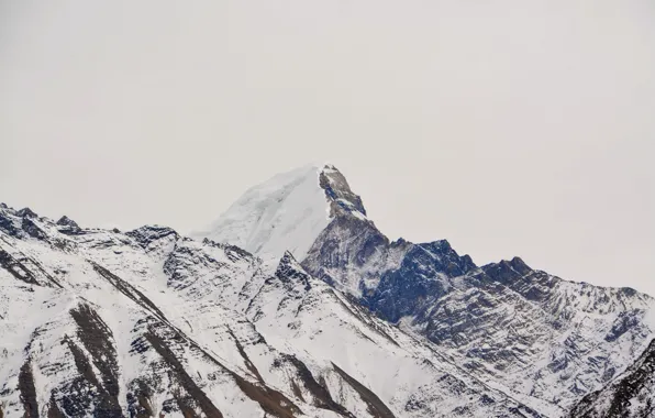 Nature, Winter, Mountain, Snow, Ice, Cold, Anmol Arora
