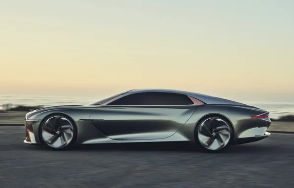 Купе, Bentley, вид сбоку, concept car, 2019, EXP 100 GT