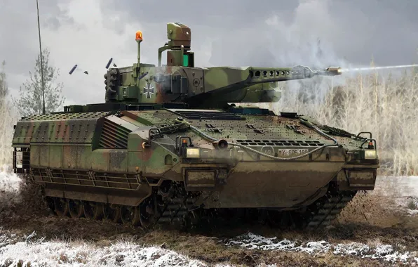 Пума, БМП, германская боевая машина пехоты, Schützenpanzer Puma, Боевая бронированная машина