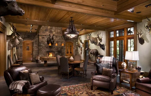 Картинка дизайн, стиль, комната, вилла, дома, интерьер