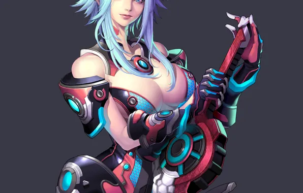 Girl, MMORPG, Scarletblade