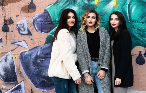 Девушки, Gaia, Ilaria, Ester