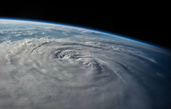 Картинка космос, земля, планета, тайфун Халонг