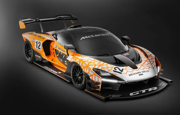 Concept, McLaren, GTR, гоночное авто, 2018, Senna