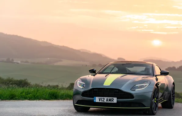 Закат, Aston Martin, 2018, DB11, AMR, Signature Edition