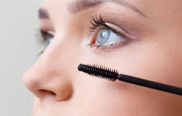 Eyes, eyelashes, makeup