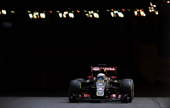 Картинка Monte Carlo, Romain Grosjean, Lotus, Formula 1, E23