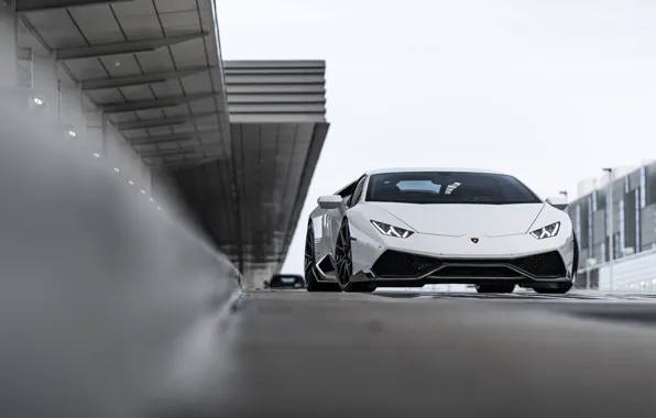 Lamborghini, White, VAG, Performante, Asphalt, Huracan