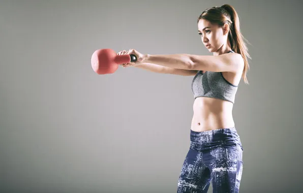 Поза, фигура, фитнес, гиря, pose, воркаут, workout, fitness