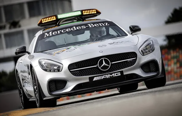 Картинка Mercedes, мерседес, AMG, DTM, Safety Car, 2015, GT S, C190