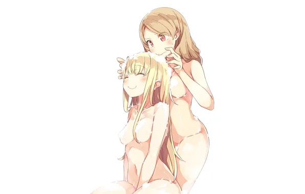 Girl, girls, big, breast, anime, beautiful, pretty, tits