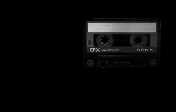 Music, monochrome, black and white, b&w, аудиокассета, audiocassette, fadeaway