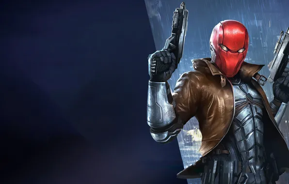 Оружие, маска, DC Comics, Красный Колпак, Injustice 2