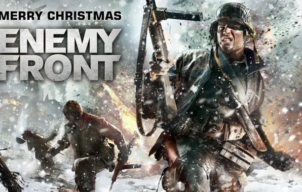 Солдат, Enemy Front, Вражеский Фронт. Solder