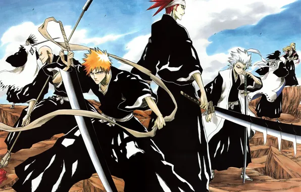 Оружие, Bleach, Блич, персонажи, жнецы