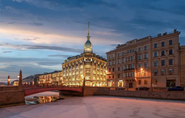 Картинка Санкт-Петербург, Сергей Газизов, дом, Красный мост