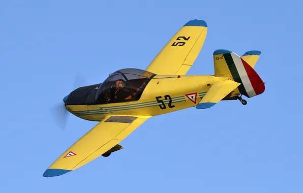 Картинка небо, самолет, легкий, двухместный, француский, Mudry CAP 10B, пилотажный