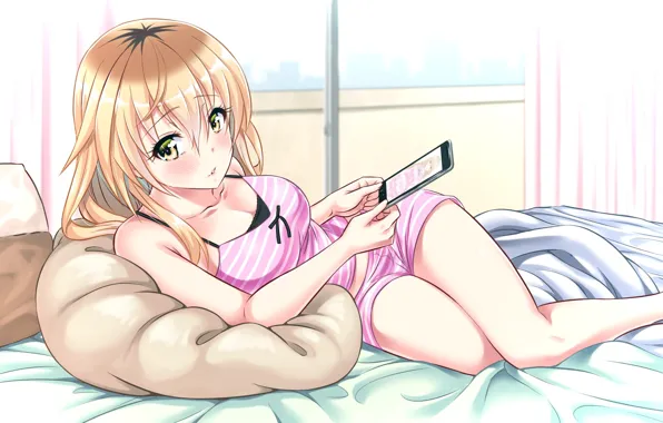 Девушка, Поза, Аниме, Nijisanji