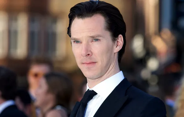 Портрет, серые глаза, Бенедикт Камбербэтч, Benedict Cumberbatch, британский актер