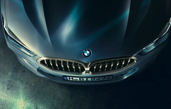 BMW, Coupe, 2018, передняя часть, 8-Series, M850i, XDrive