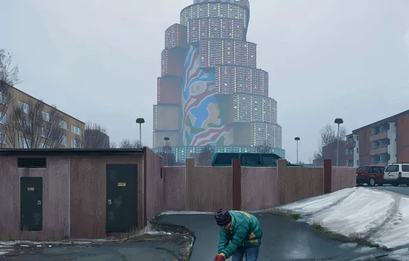 Пистолет, игрушка, игра, здания, мальчик, медведь, vertikalstaderna offer