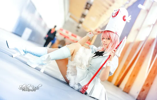 Девушка, поза, фон