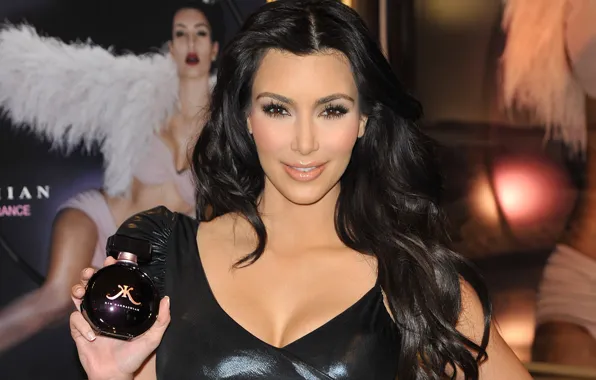 Улыбка, модель, реклама, актриса, брюнетка, Kim Kardashian