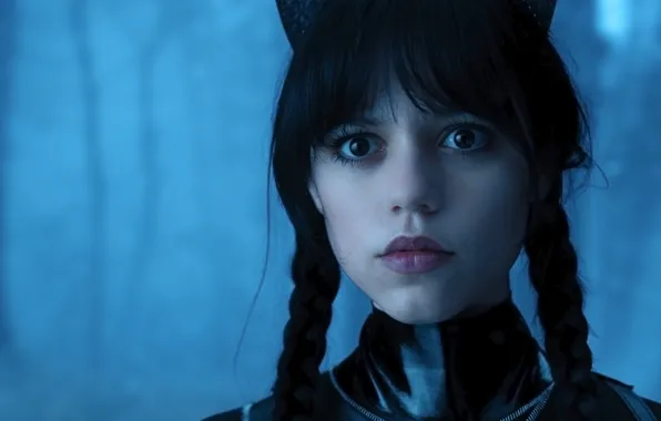 Wednesday Addams, Аддамс, Wednesday, Jenna Ortega, Вэнсдей