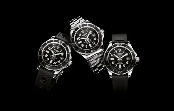 Часы, Watch, Breitling, TRIO