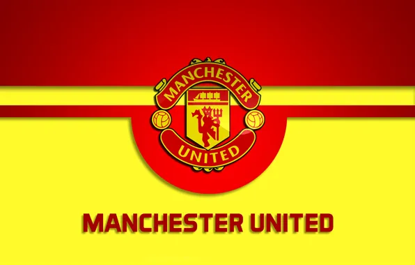 Wallpaper, sport, logo, football, Manchester United