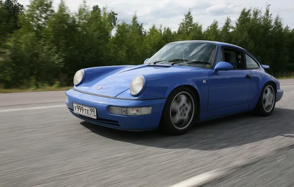 Картинка номер, 964, хороший, classic Porsche