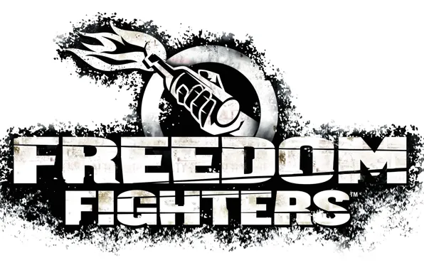 Картинка рука, Freedom fighters, коктейль молотова